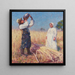Ernte - Hans Olde — gerahmtes Bild an der Wand