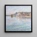 Reflets sur la mer à Menton Côte d'Azur - Anna De Weert — Wandpräsentation des Kunstwerks