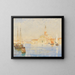 San Giorgio Maggiore, Venedig - Reginald Barratt — gerahmtes Bild an der Wand