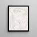 Studie der Figur - Reijer Stolk — gerahmtes Bild an der Wand
