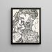 Pflanze in Topf - Reijer Stolk — gerahmtes Bild an der Wand