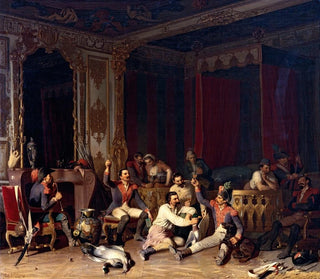 Reinhard Sebastian Zimmermann - Einquartierung franzsischer Soldaten.webp