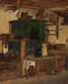 Ofen aus grünem Fayence - Reinhard Sebastian Zimmermann — Ansicht des Kunstwerks