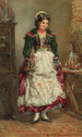 Portrait einer Frau - Reinhold Werner — Ansicht des Kunstwerks