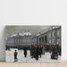 Reproduktion des Gemäldes Relève de la garde au palais d'Amalienborg - Paul Fischer
