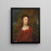 Juliana Westray Wood - Rembrandt Peale — gerahmtes Bild an der Wand