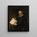 Lieven Willemsz van Coppenol - Rembrandt van Rijn — gerahmtes Bild an der Wand