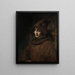 Titus im Mönchskostüm - Rembrandt van Rijn — gerahmtes Bild an der Wand