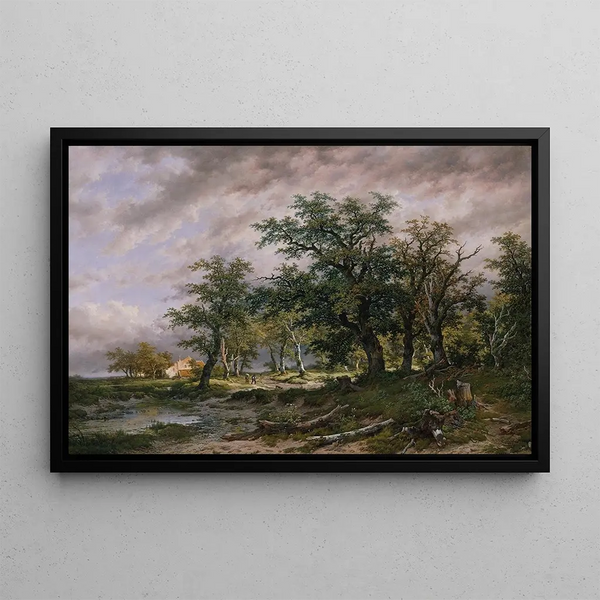 Remigius Adrianus van Haanen - Groe hollndische Landschaft.webp