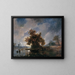 Flusslandschaft niederländisch - Remigius Adrianus van Haanen — gerahmtes Bild an der Wand