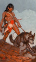 Junge Indianerin - Remington Schuyler — Ansicht des Kunstwerks
