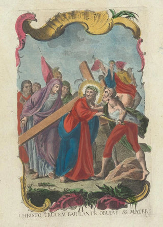 Remondini family - Christo Crucem Bajulante Obuiat SS Mater.webp