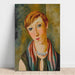 Reproduktion des Gemäldes René Kisling - Moïse Kisling