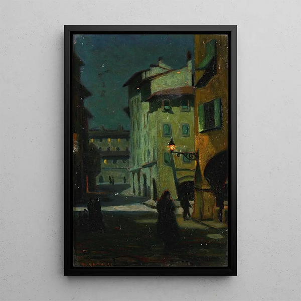 Pleinilunio - Renuccio Renucci — gerahmtes Bild an der Wand