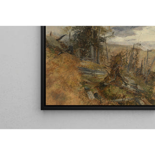 Reproduction Arbres abattus par le vent - Marie Egner