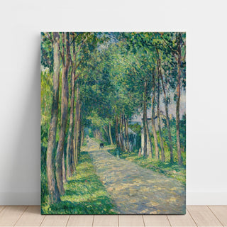 Reproduction Attelage sur une Route Ensoleillée - Henri Lebasque