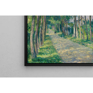 Reproduction Attelage sur une Route Ensoleillée - Henri Lebasque