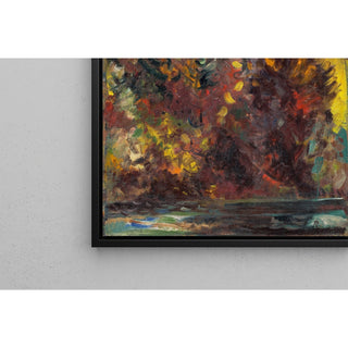 Reproduction Automne sur les rives d'une rivière - Arnold Peter Weisz-Kubincan