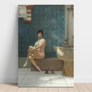 Reproduction Baigneuse À La Piscine De Brousse - Jean-Léon Gérôme