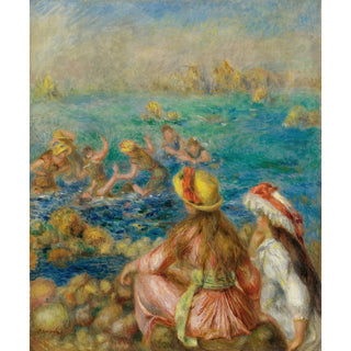Reproduction Baigneuses - Pierre-Auguste Renoir