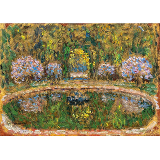 Reproduction Bassin de Trianon. Versailles - Henri Le Sidaner