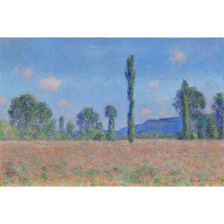 Reproduction Champ de Coquelicots - Henri Le Sidaner