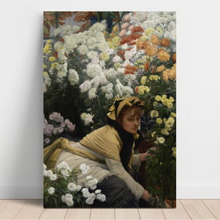 Reproduction Chrysanthèmes - James Tissot