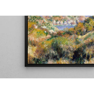 Reproduction Collines autour de la baie de Moulin Huet, Guernesey - Pierre-Auguste Renoir
