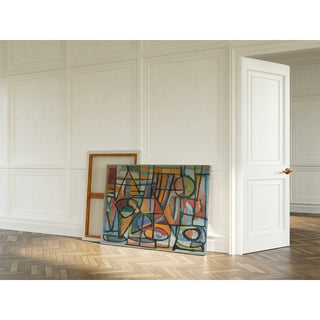Reproduction Composition abstraite II - Géométrique - Sasza Blonder