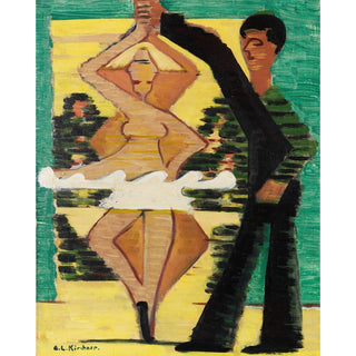Reproduction Danseuse tournante - Ernst Ludwig Kirchner