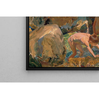 Reproduction Enfants à la recherche de coquillages - Joaquín Sorolla