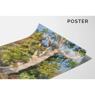 Reproduction Étude des arbres - Rosa Bonheur