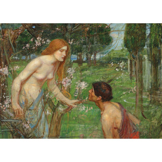 Reproduction Étude pour Phyllis et Démophoon - John William Waterhouse