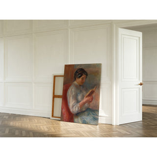 Reproduction Femme Lisant - Pierre-Auguste Renoir