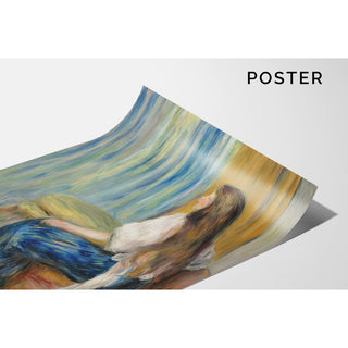 Reproduction Femme aux Longs Cheveux - Pierre-Auguste Renoir