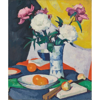 Reproduction Fleurs et fruits - Samuel John Peploe