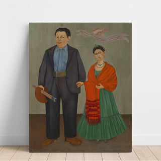Reproduction Frida et Diego Rivera - Frida Kahlo