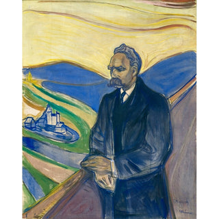 Reproduction Friedrich Nietzsche - Edvard Munch