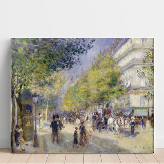 Reproduction Grands Boulevards - Pierre-Auguste Renoir