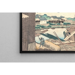 Reproduction Honjo Tatekawa - Katsushika Hokusai