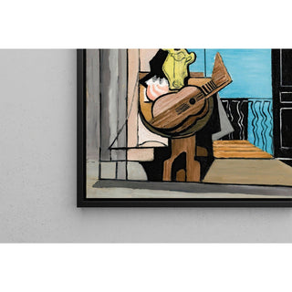 Reproduction Intérieur Au Balcon de Louis Marcoussis