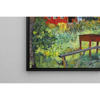 Reproduction Jardin avec maison rouge - Edvard Munch