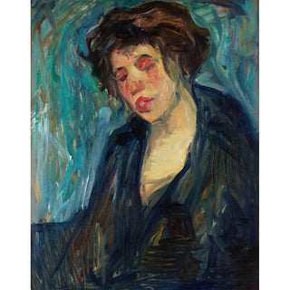Reproduction Kvinna - Nils Dardel