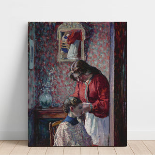 Reproduction La Coiffure - Henri Lebasque