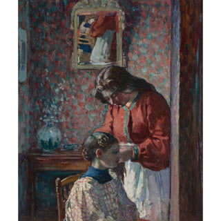 Reproduction La Coiffure - Henri Lebasque