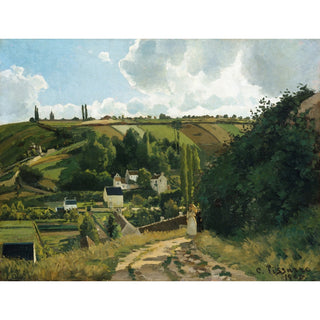 Reproduction La Côte de Jalais, Pontoise - Camille Pissarro
