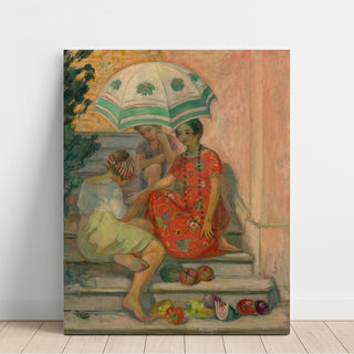 Reproduction La Diseuse de Bonne Aventure, Sainte-Maxime - Henri Lebasque
