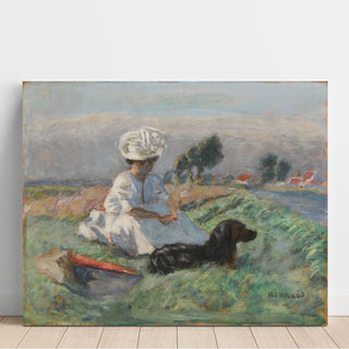 Reproduction La Femme au Chien - Pierre Bonnard