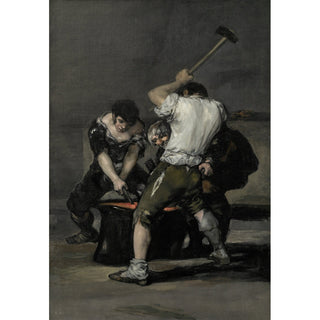 Reproduction La Forge - Francisco de Goya