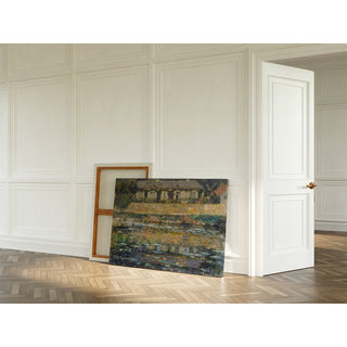 Reproduction La Maison au Bord de l'Eau, Montreuil-Bellay - Henri Le Sidaner